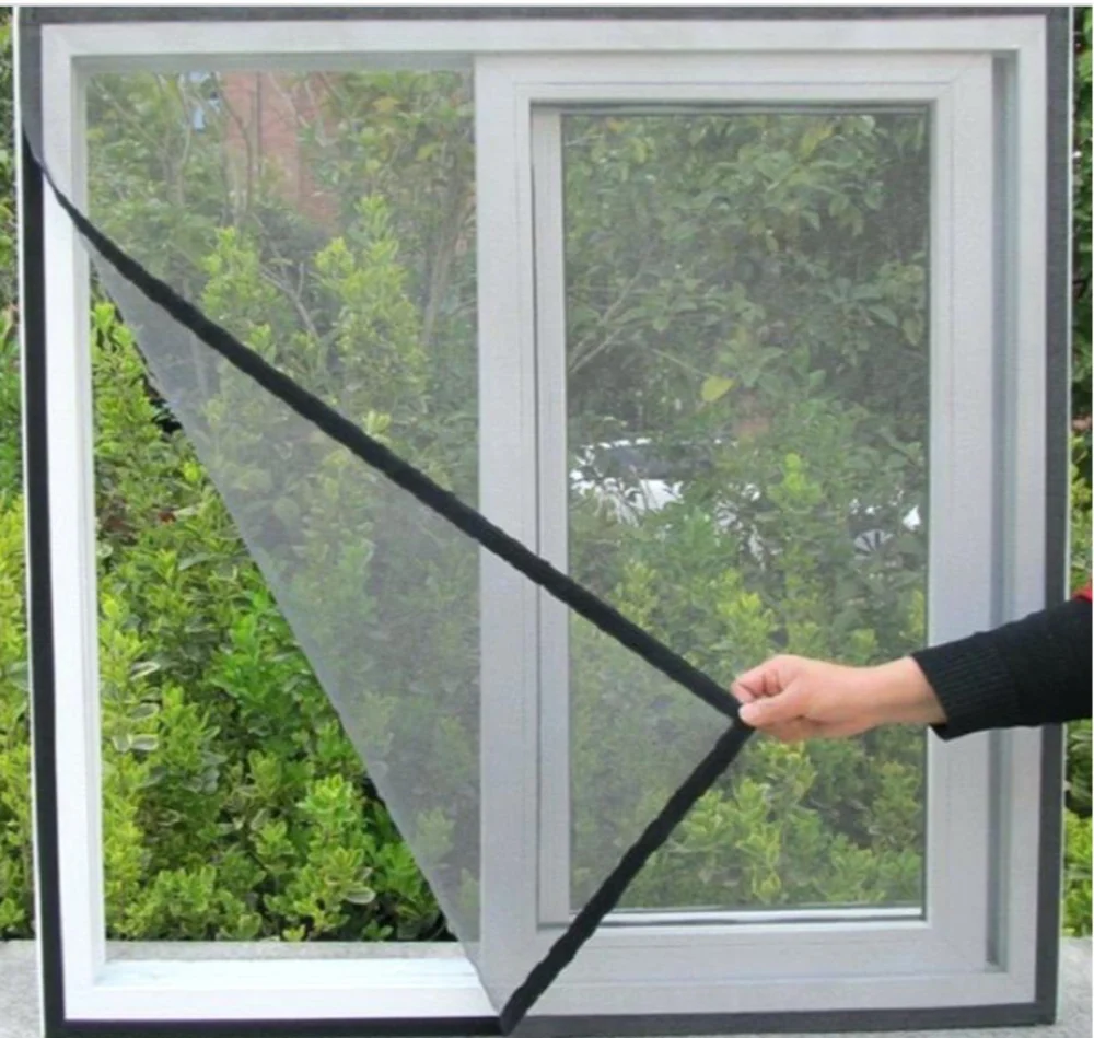 Window mosquito net installation — project 2