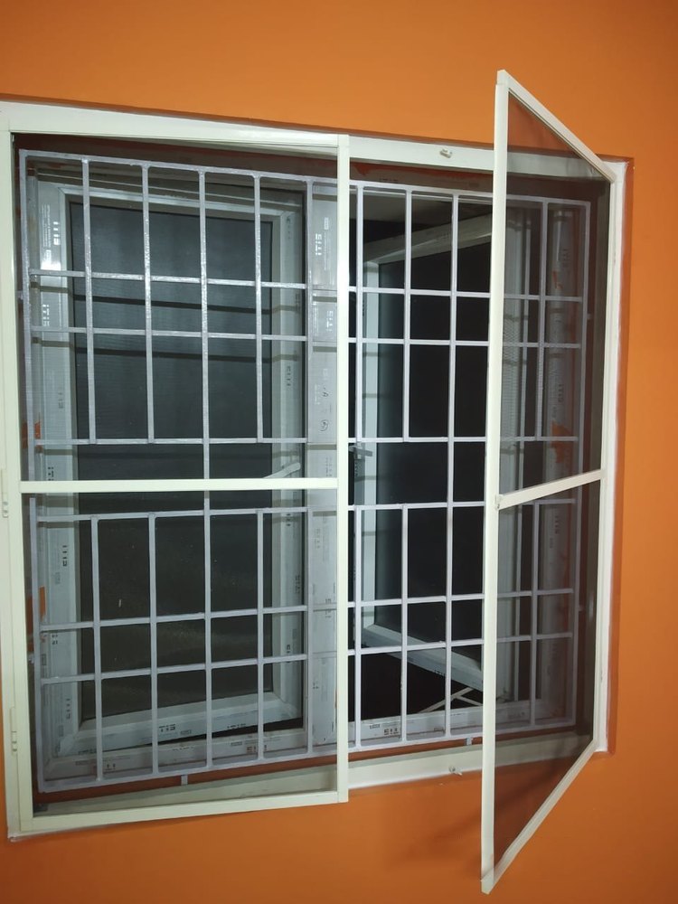 Window mosquito net fitted on an aluminium frame — project 1